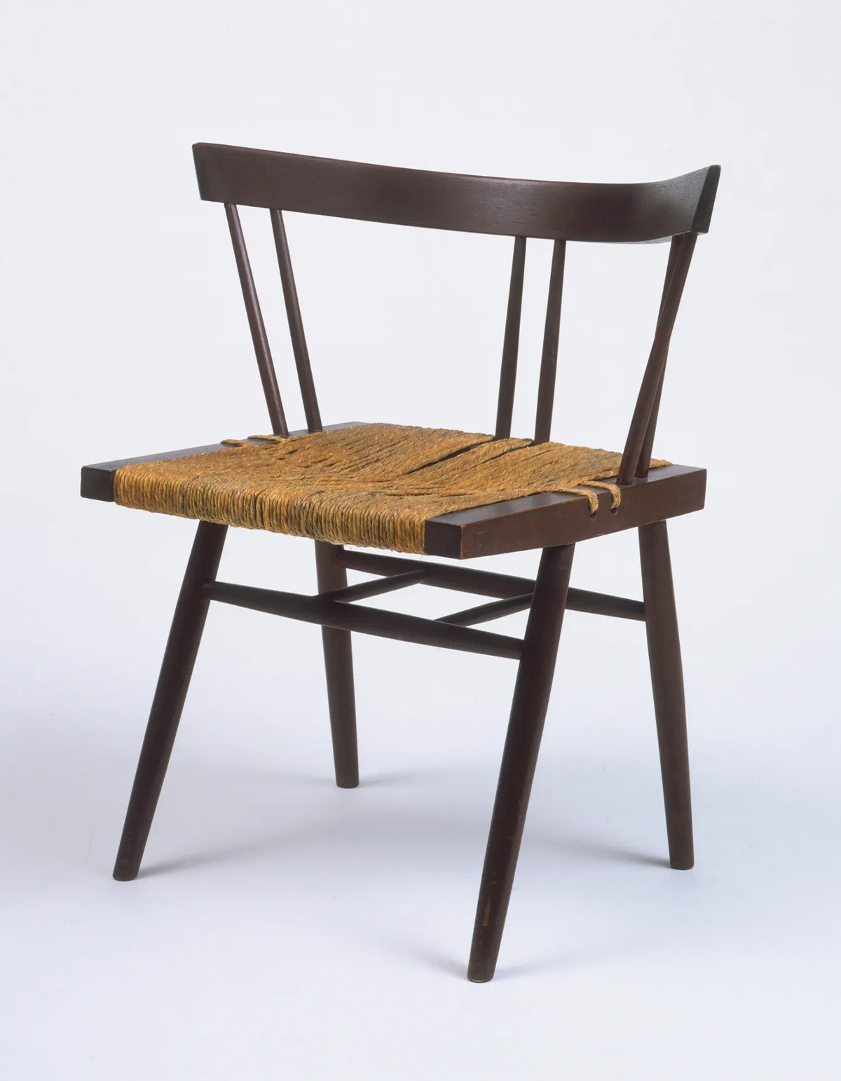 ‘Grass Seated Chair’ (1946) by George Nakashima | Source: Philadelphia Museum of Art
