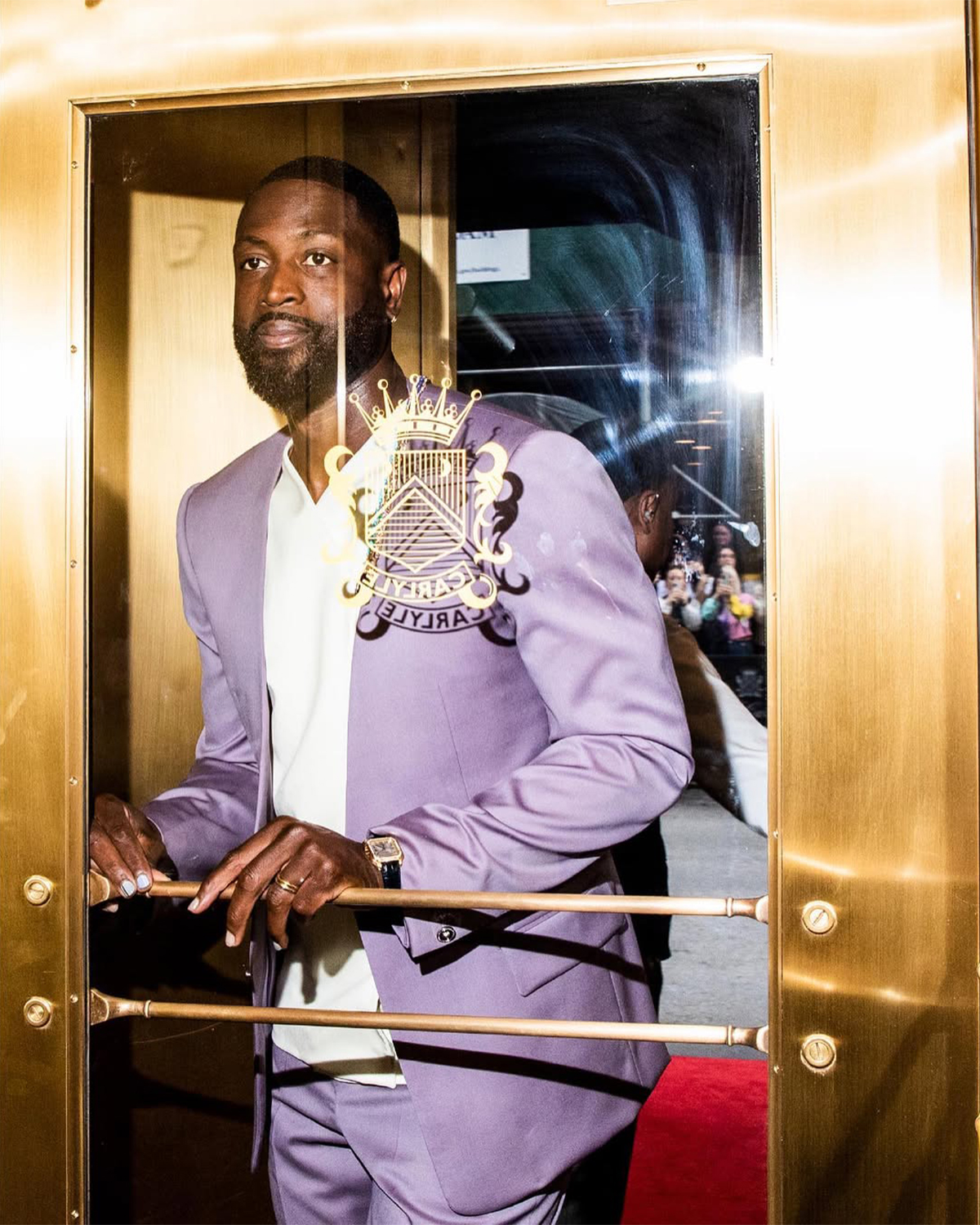 Dwyane Wade at The Carlyle Hotel for Met Gala 2024 | Source: The Carlyle