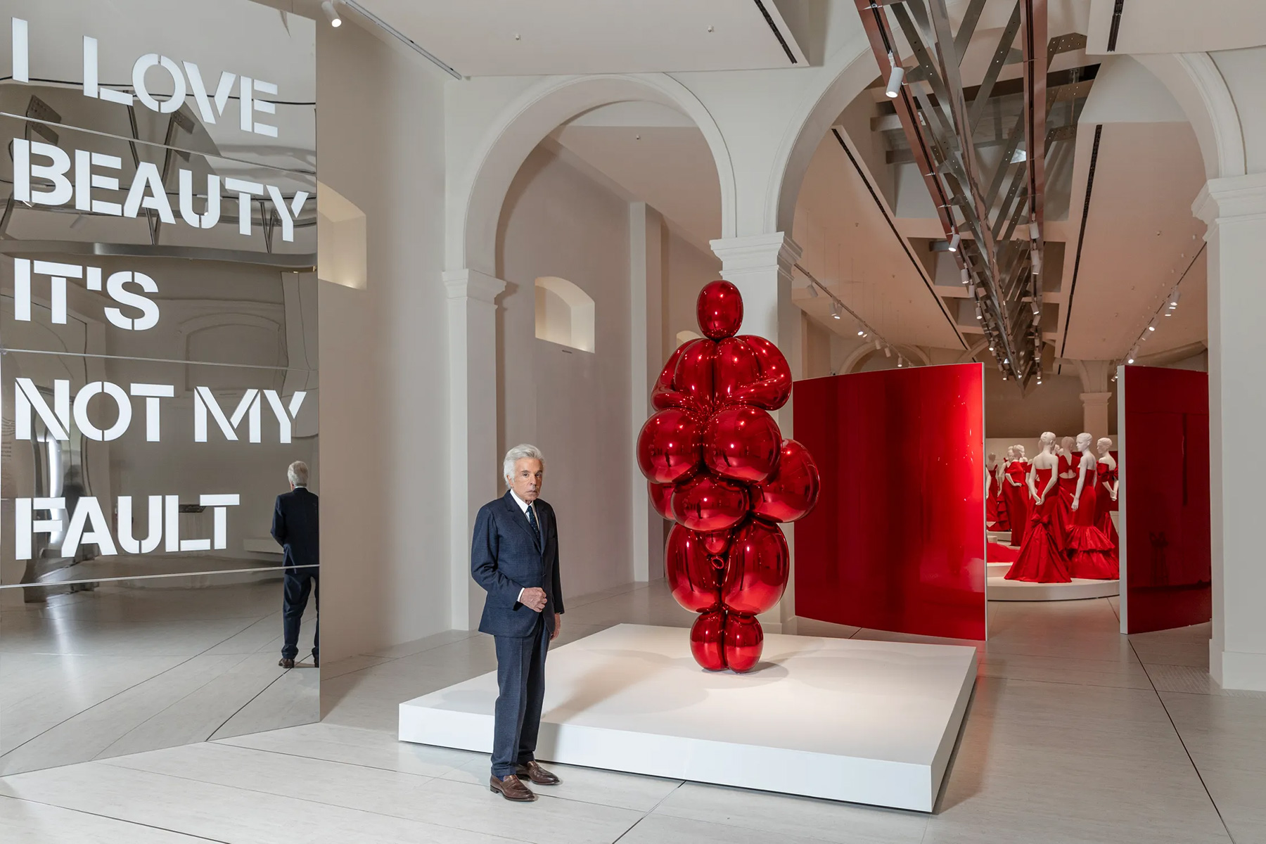 Giancarlo Giammetti, inside the new Fondazione Valentino Garavani and Giancarlo Giammetti, in Rome | Source: PM23