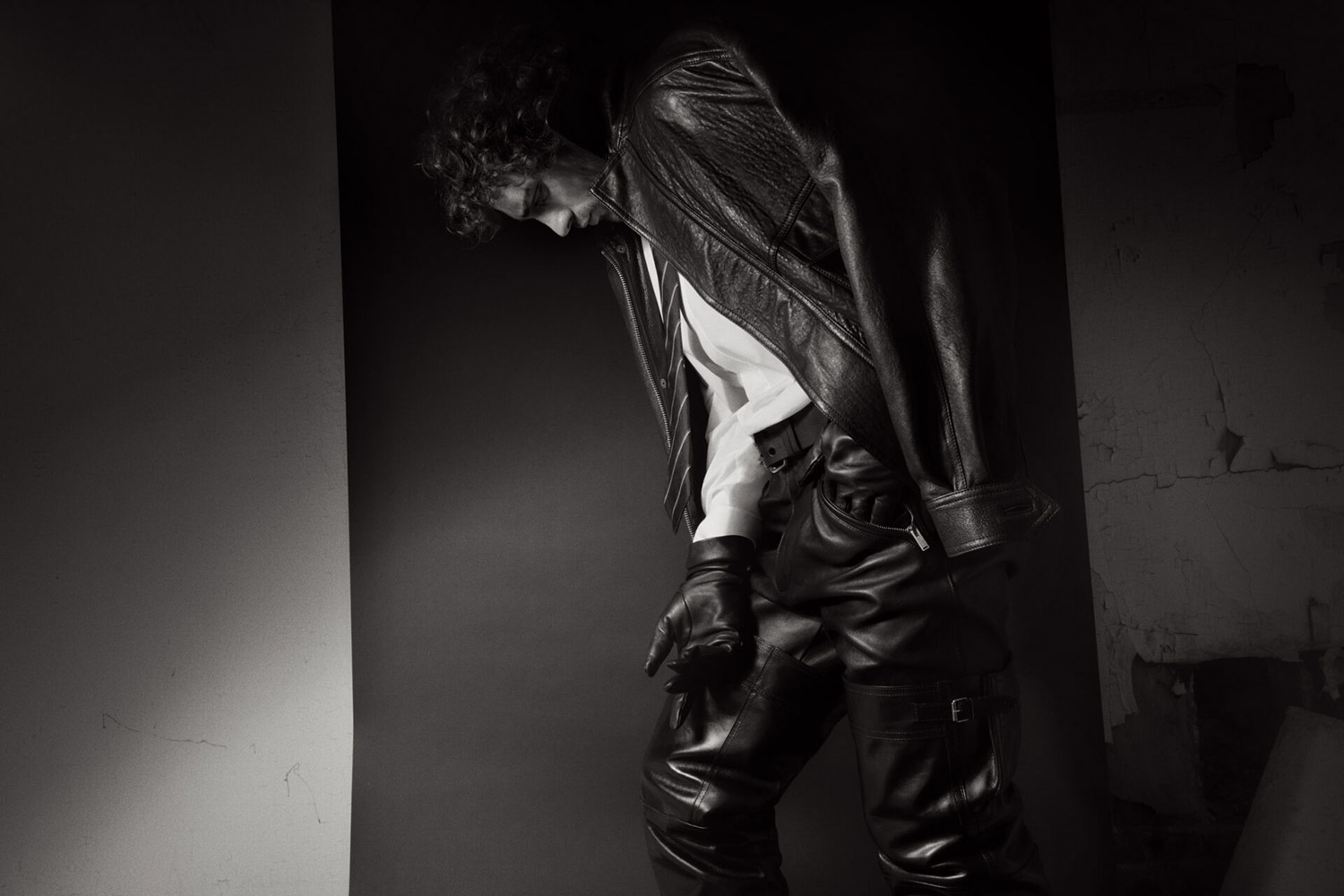 Aaron Taylor-Johnson for Saint Laurent