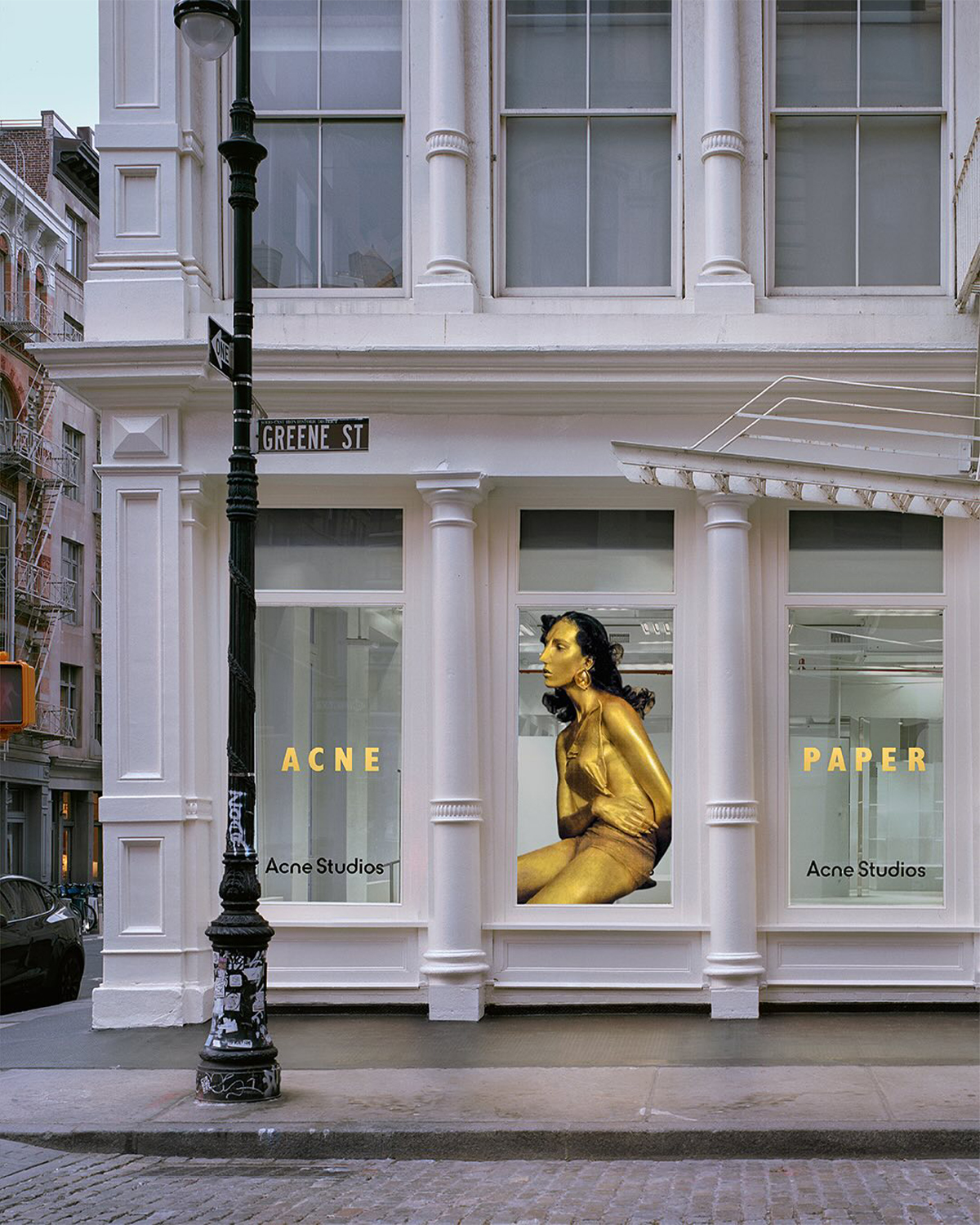 Acne Paper Issue 20 "Golden" Takes Over New York Flagship Store | Source: Acne Studios