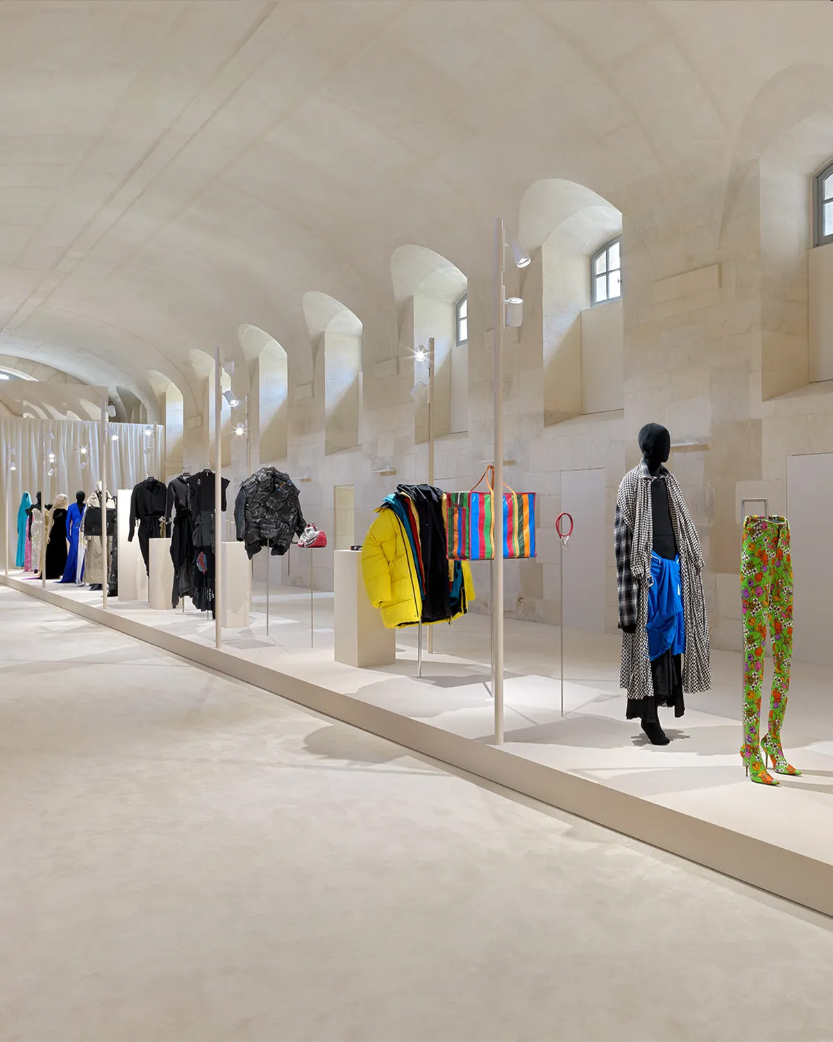 Some of the 101 objects Demna selected for the exhibition | Source: Balenciaga