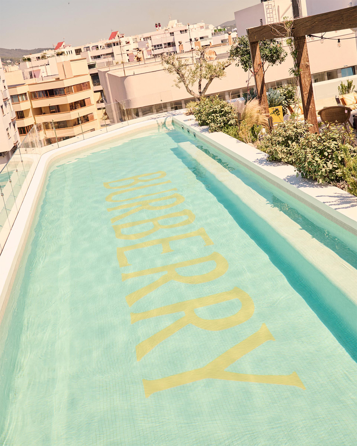 Burberry x The Standard Ibiza | Source: Burberry