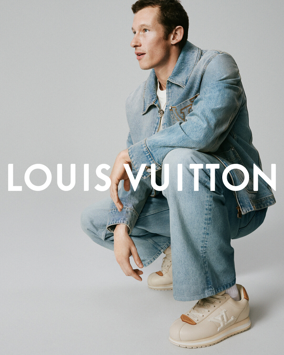 Callum Turner Fronts Louis Vuitton Buttersoft Sneaker Campaign | Source: Louis Vuitton
