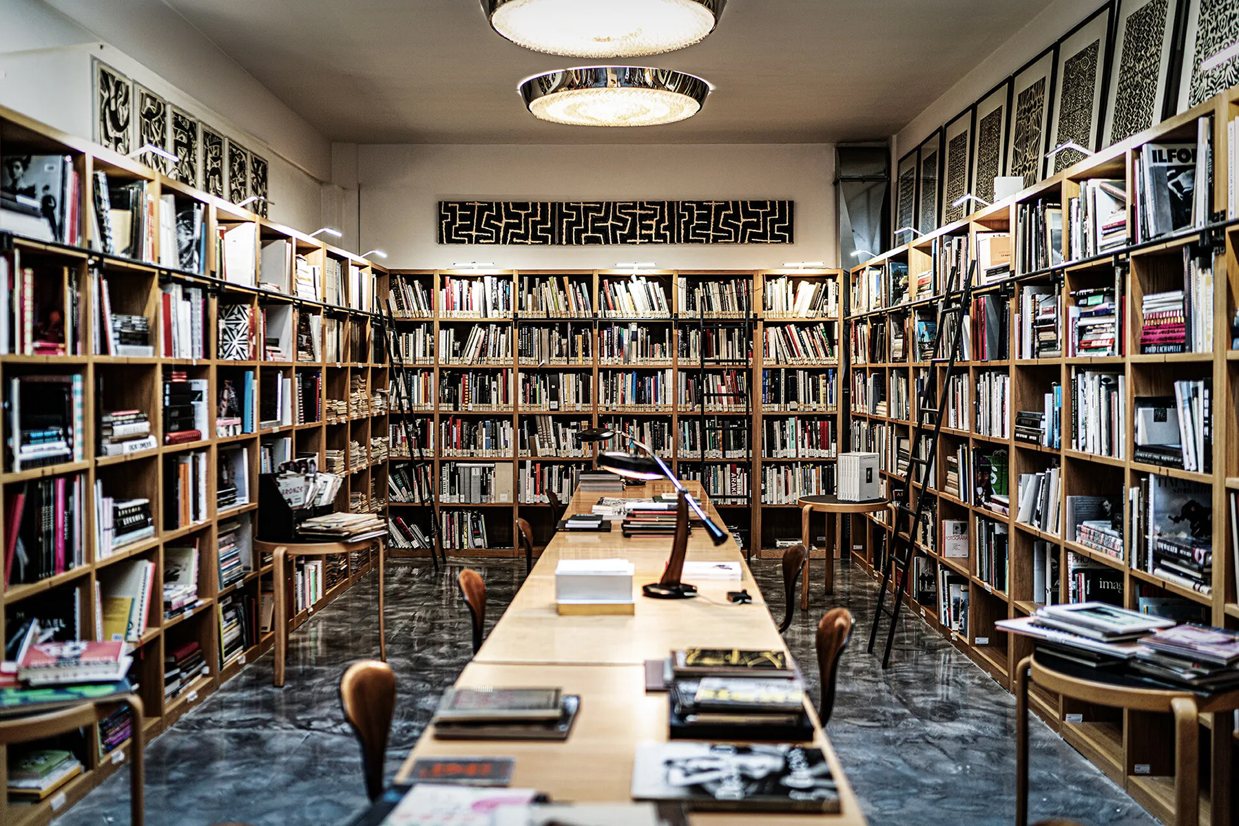 The library at Fondazione Sozzani’s Via Bovisasca headquarters in Milan | Source: Fondazione Sozzani