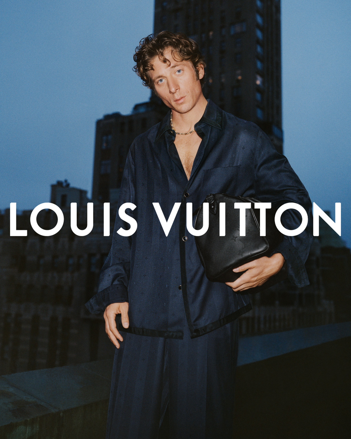 Jeremy Allen White named as Louis Vuitton House Ambassador | Photo by Rosie Marks | Courtesy of Louis Vuitton