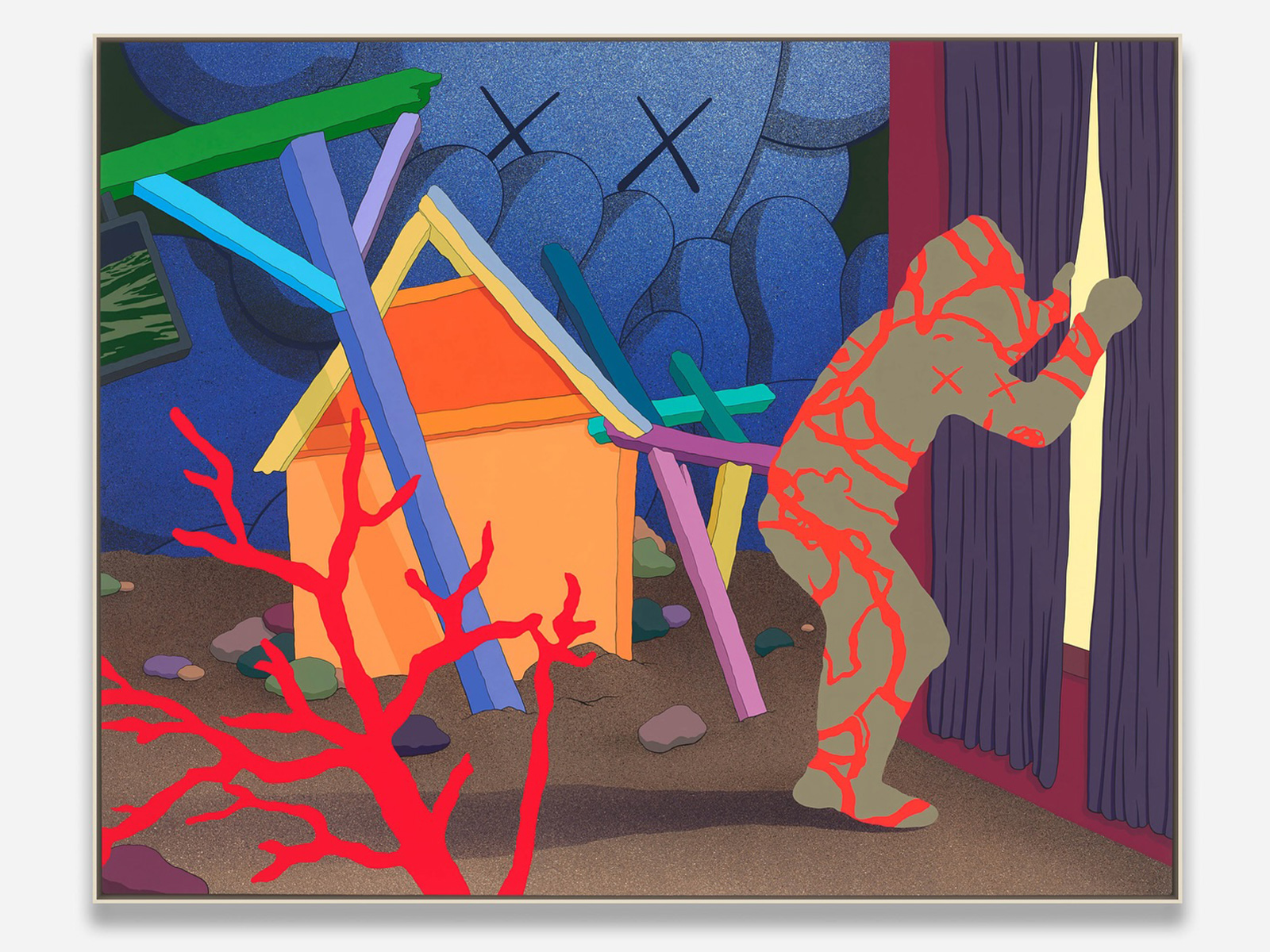 KAWS Brings “Therapy” Exhibition to Galerie Max Hetzler | Source: Galerie Max Hetzler