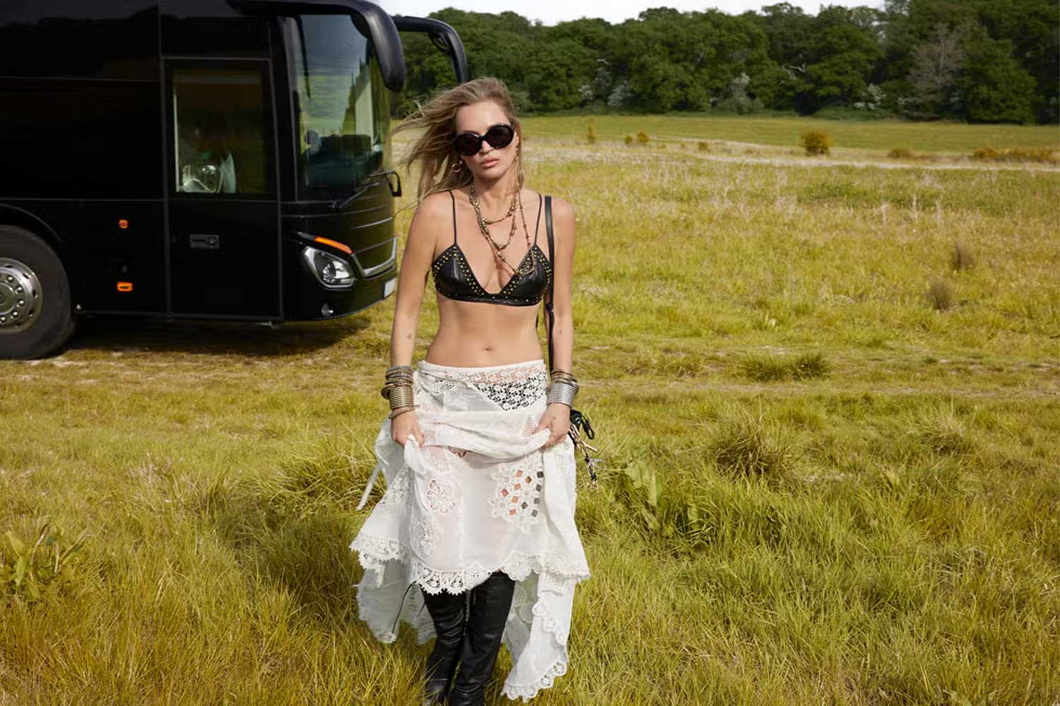 Kate Moss & Bobby Gillespie Drop Boho Rock Zara Capsule