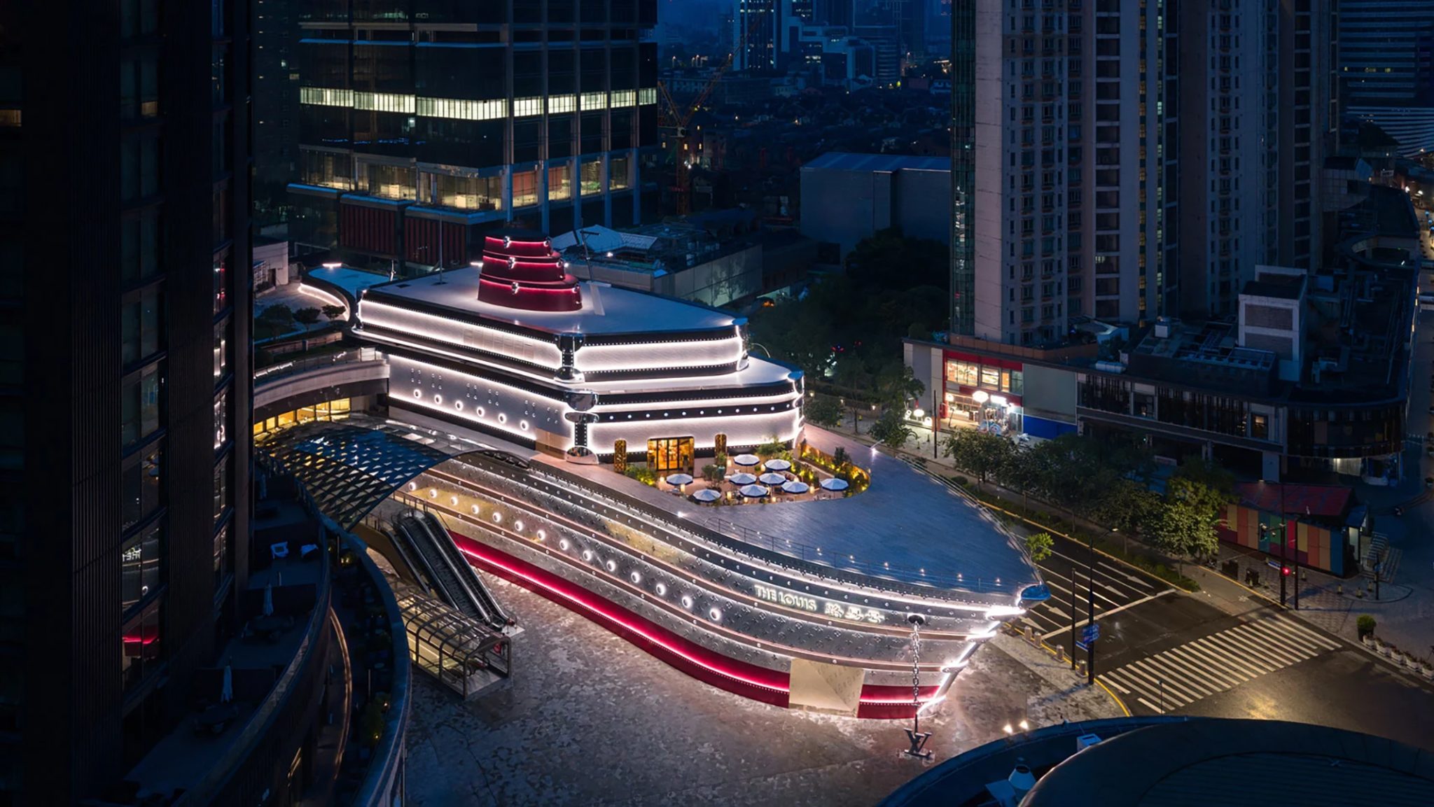 Louis Vuitton Brings "The Louis" to Shanghai | Source: Louis Vuitton