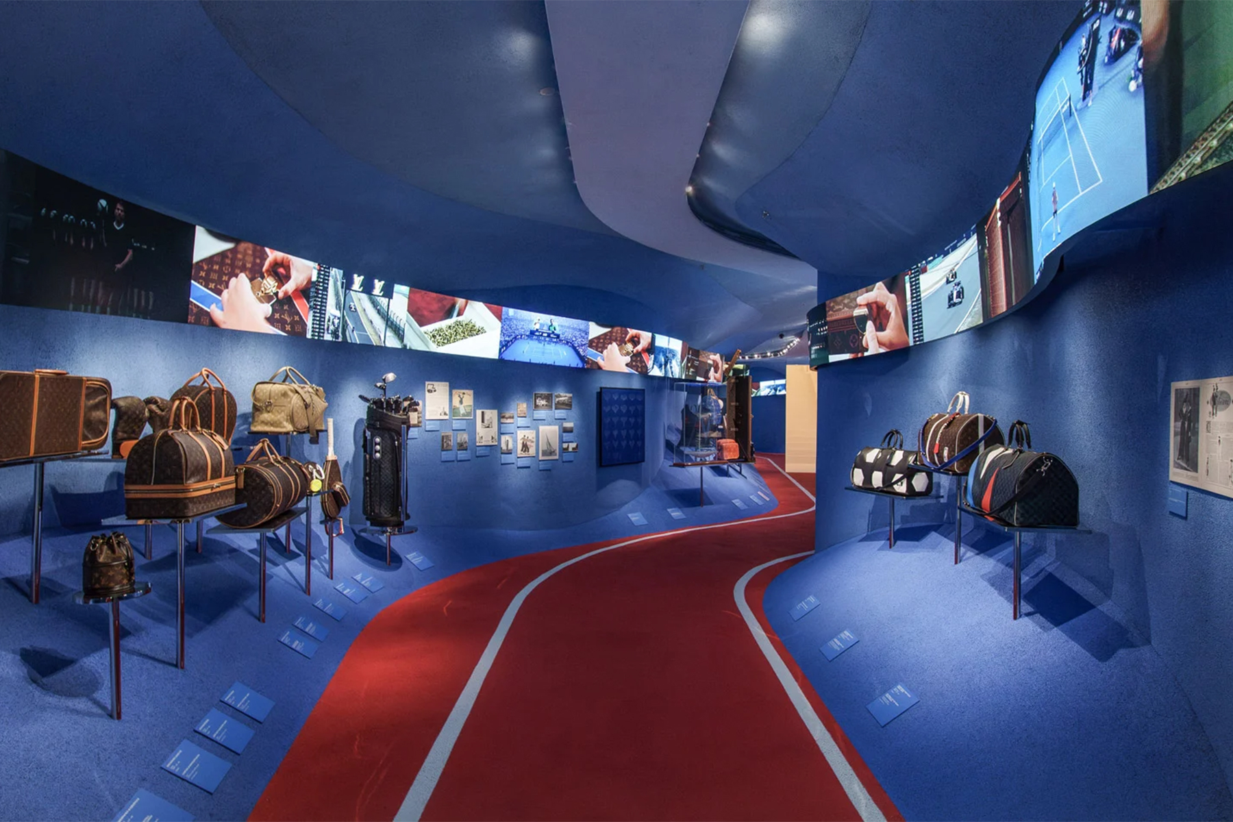 Inside the "Sport" room | Source: Louis Vuitton