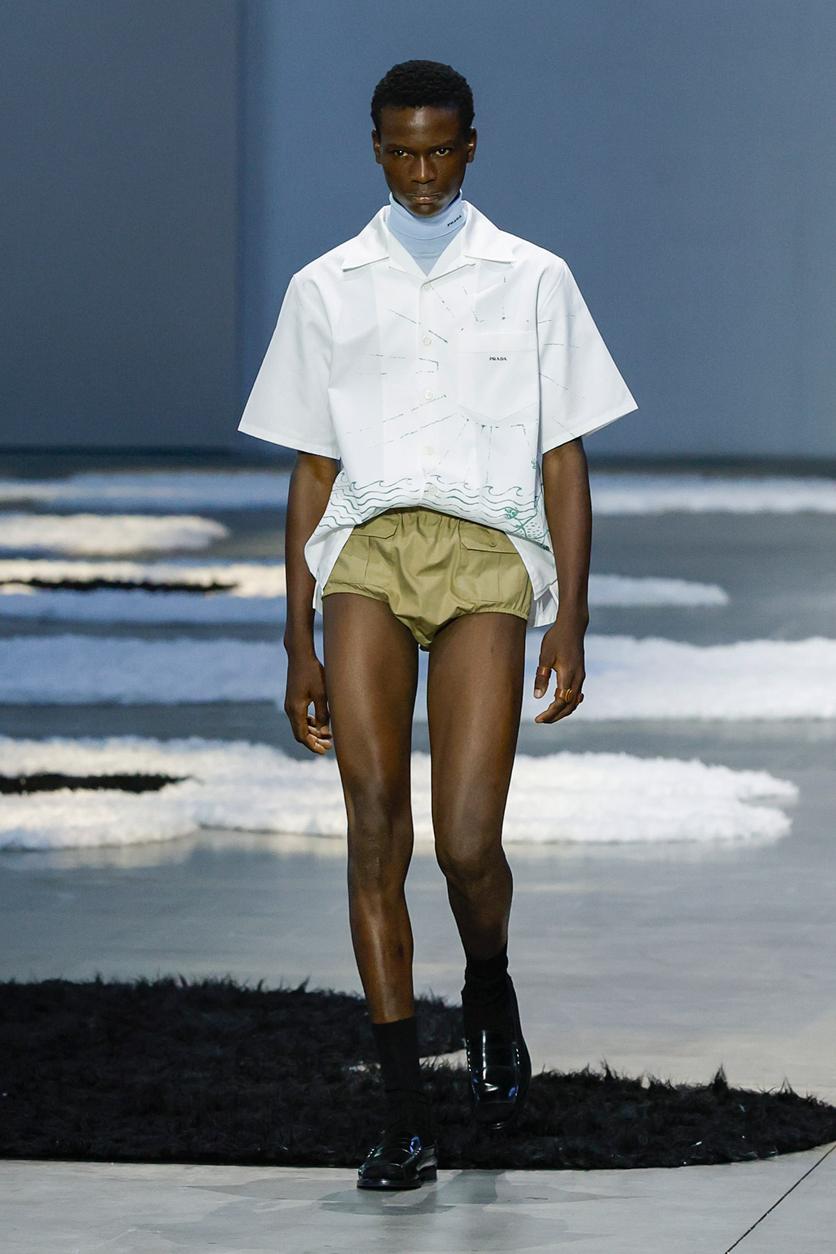 Prada Spring 2026 Frames a Colorful Menswear Vision