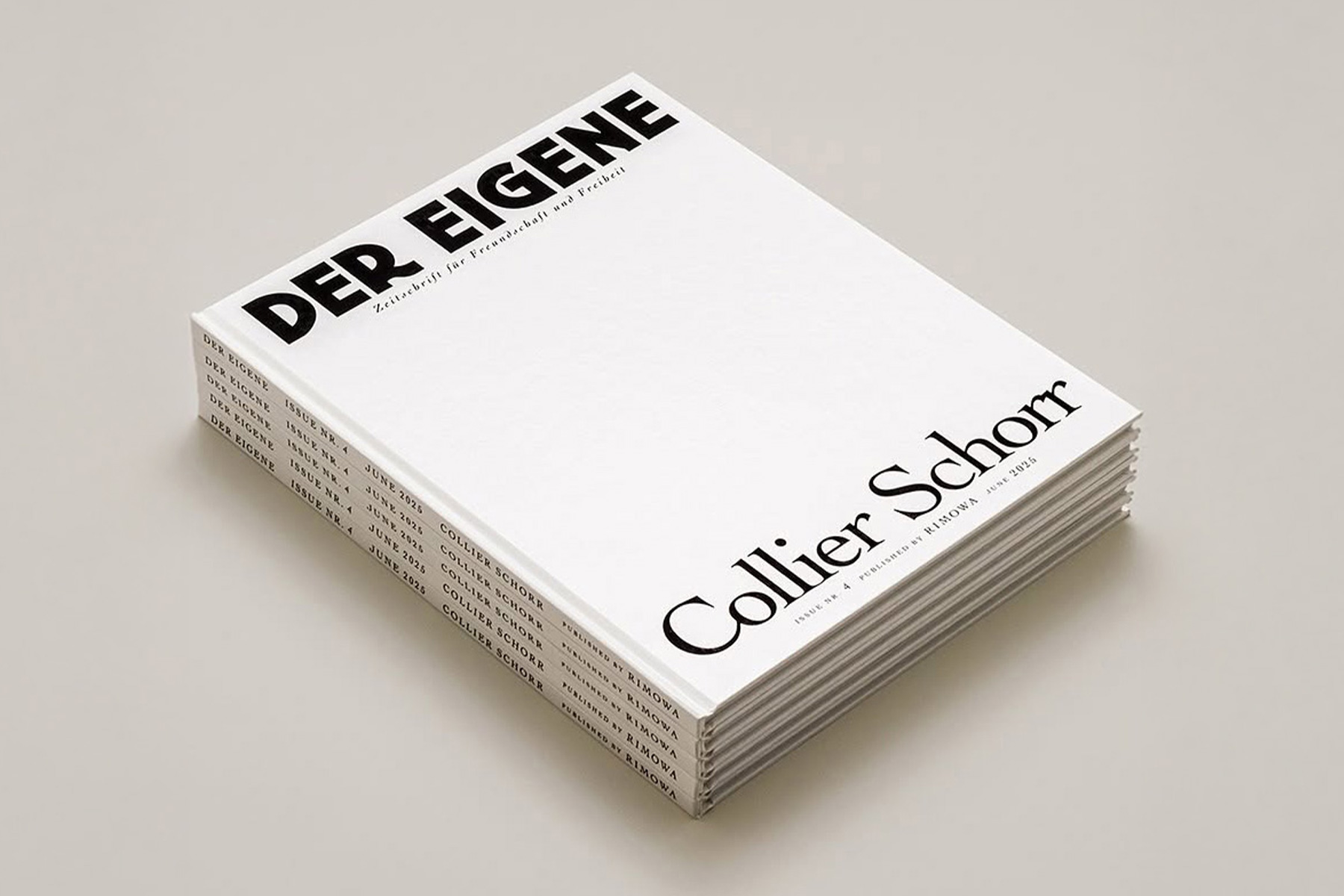 The fourth edition of Der Eigene | Source: Rimowa