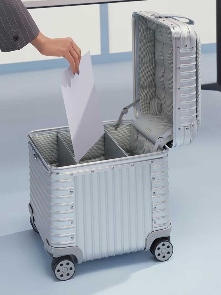 Rimowa and Vitra Made a Suitcase You Can Sit On