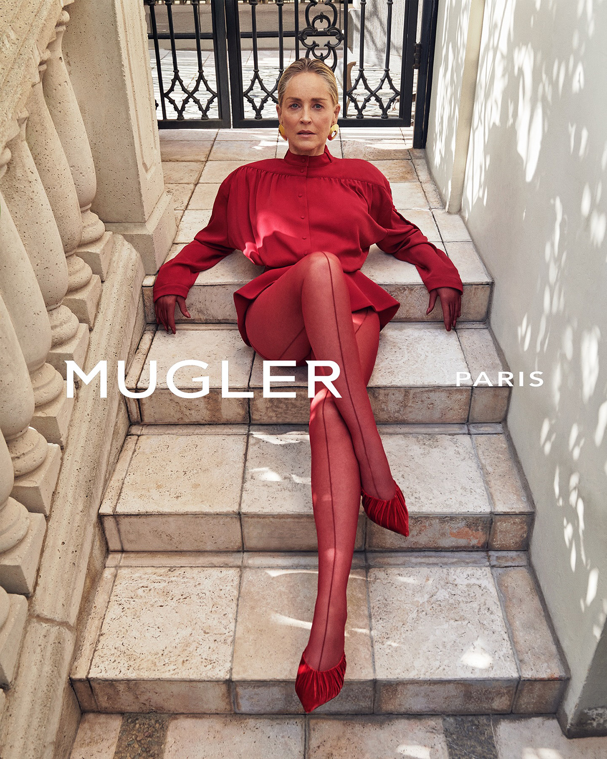 Sharon Stone Stars in New Mugler Archive Capsule Campaign | Source: Mugler