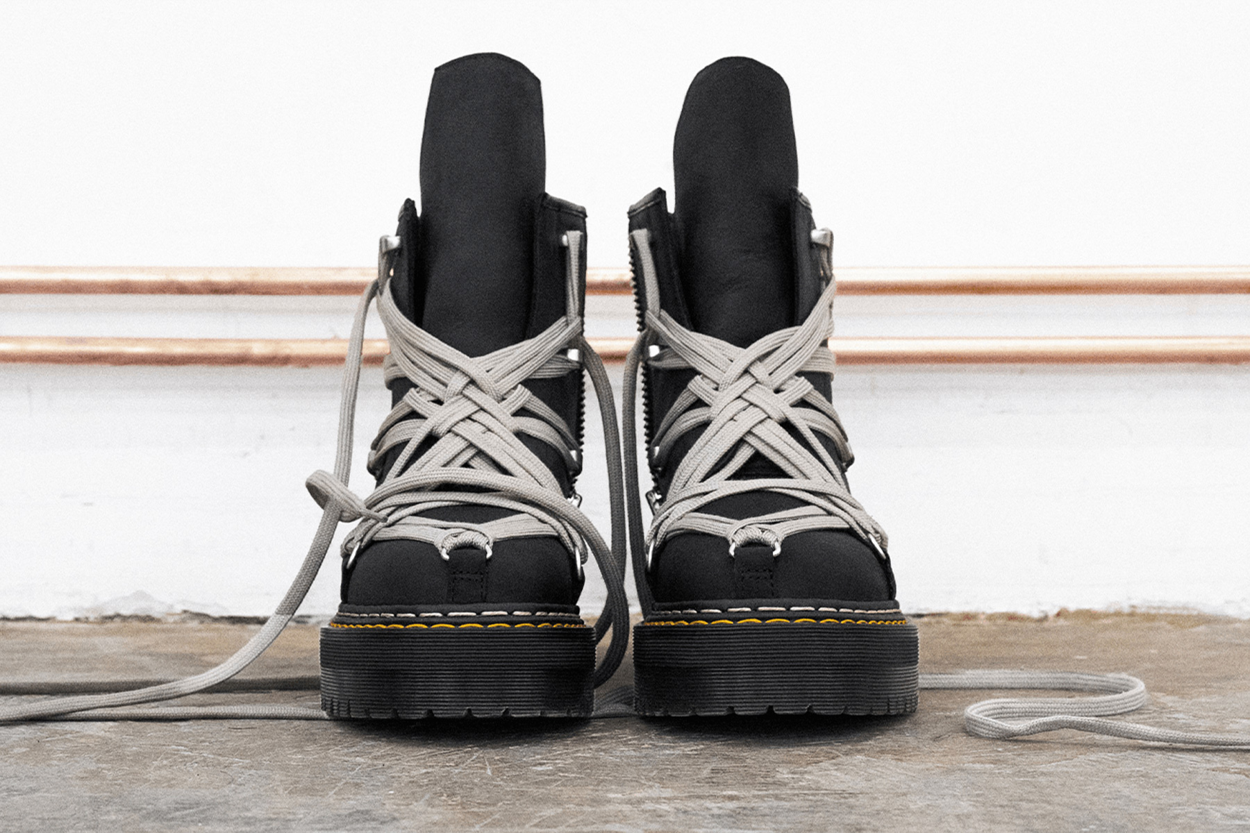 Rick Owens x Dr. Martens Fall Winter 2025 Collection Review